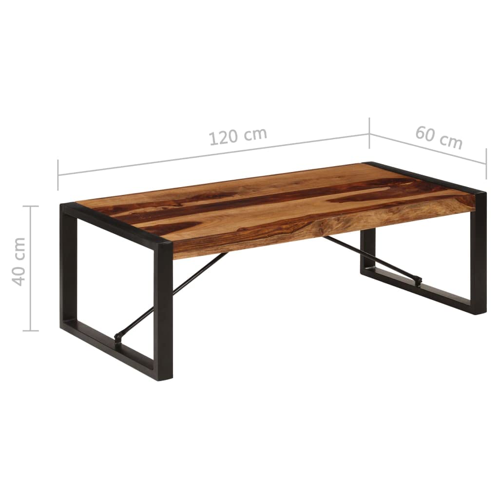 Solid Acacia Wood Coffee Table K9241