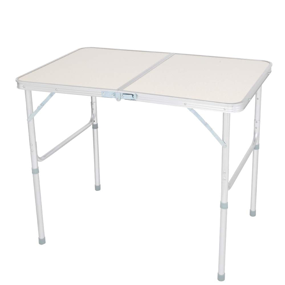 3ft Lightweight Aluminum Folding Picnic Camping Table with Carry Handle V6070