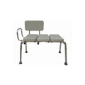 Padded Transfer Bench 300 lbs Capacity Height Adjustable N415855