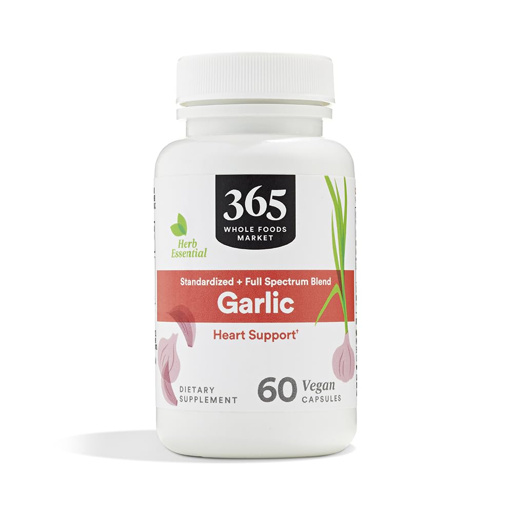 Garlic Vegan Capsules 60 Count J1431