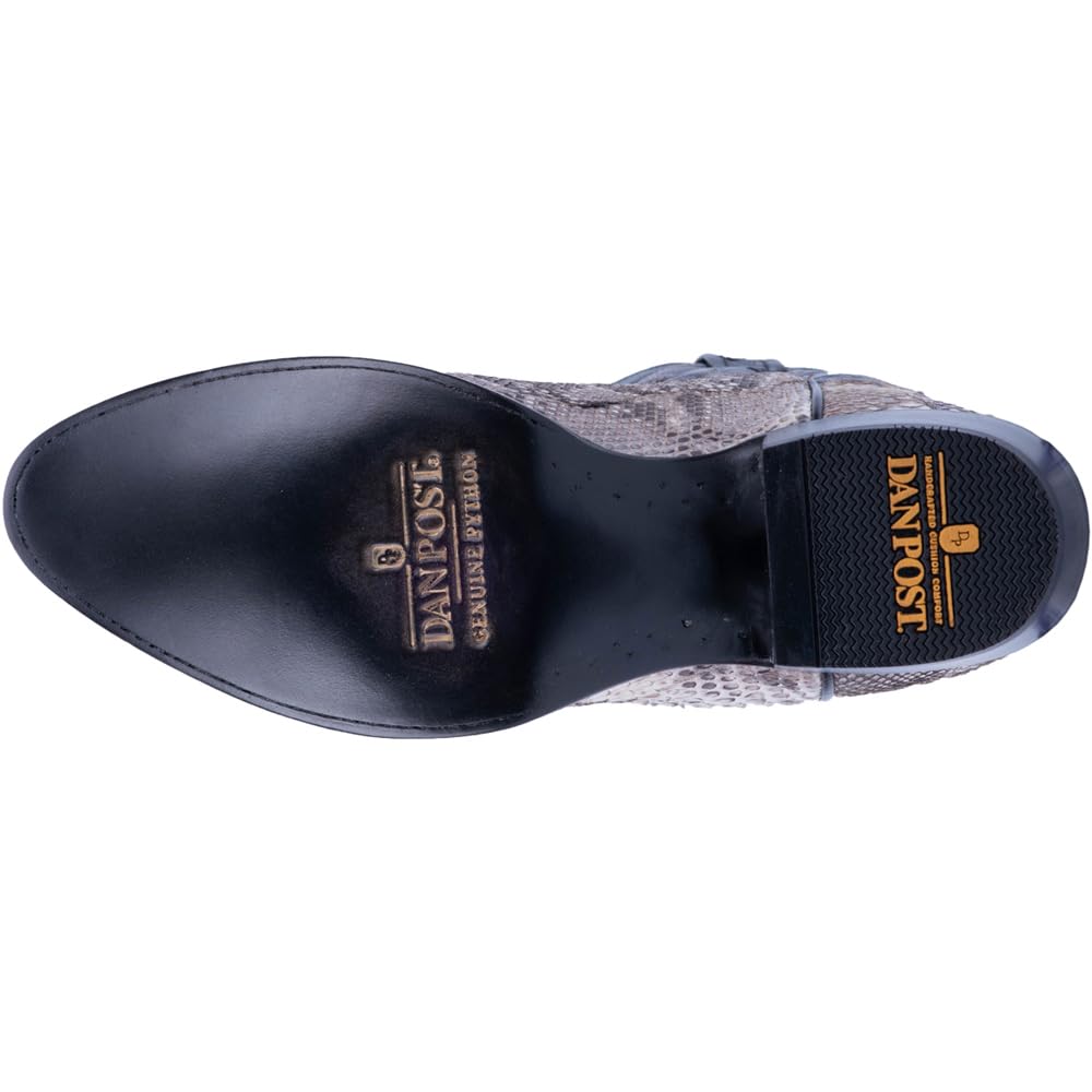 Grey Python Boots Z760