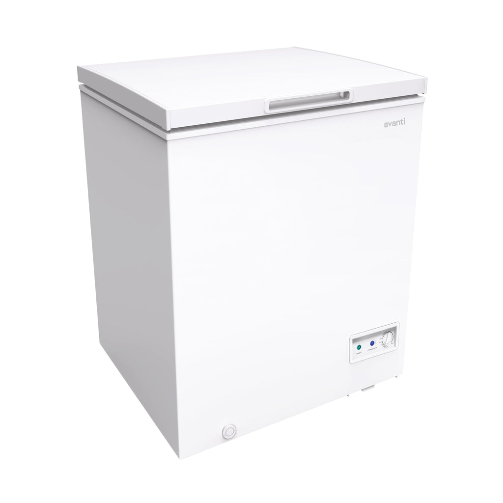 White 5.0 Cu. Ft. Chest Freezer with Storage Basket P3265
