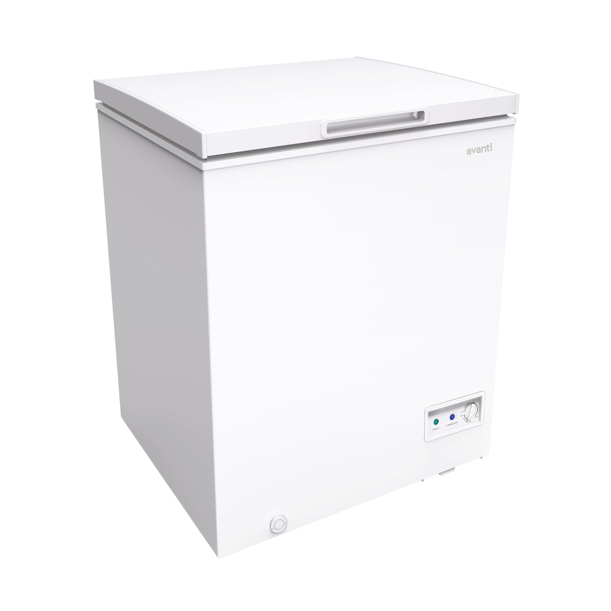 White 5.0 Cu. Ft. Chest Freezer with Storage Basket P3265