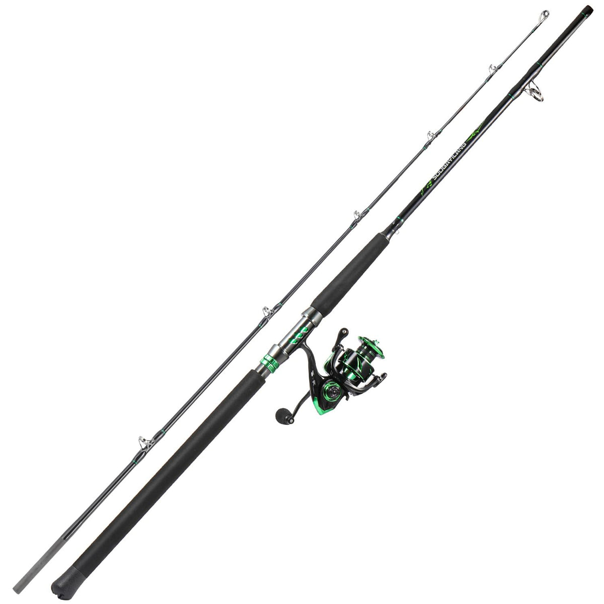 7ft MH 2-Piece Spinning Rod and 4000 Reel E303