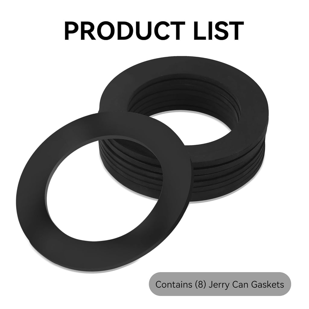 8 Pack Jerry Can Gaskets B4373