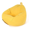 Yellow Washable Bean Bag Chair Cover Q88294