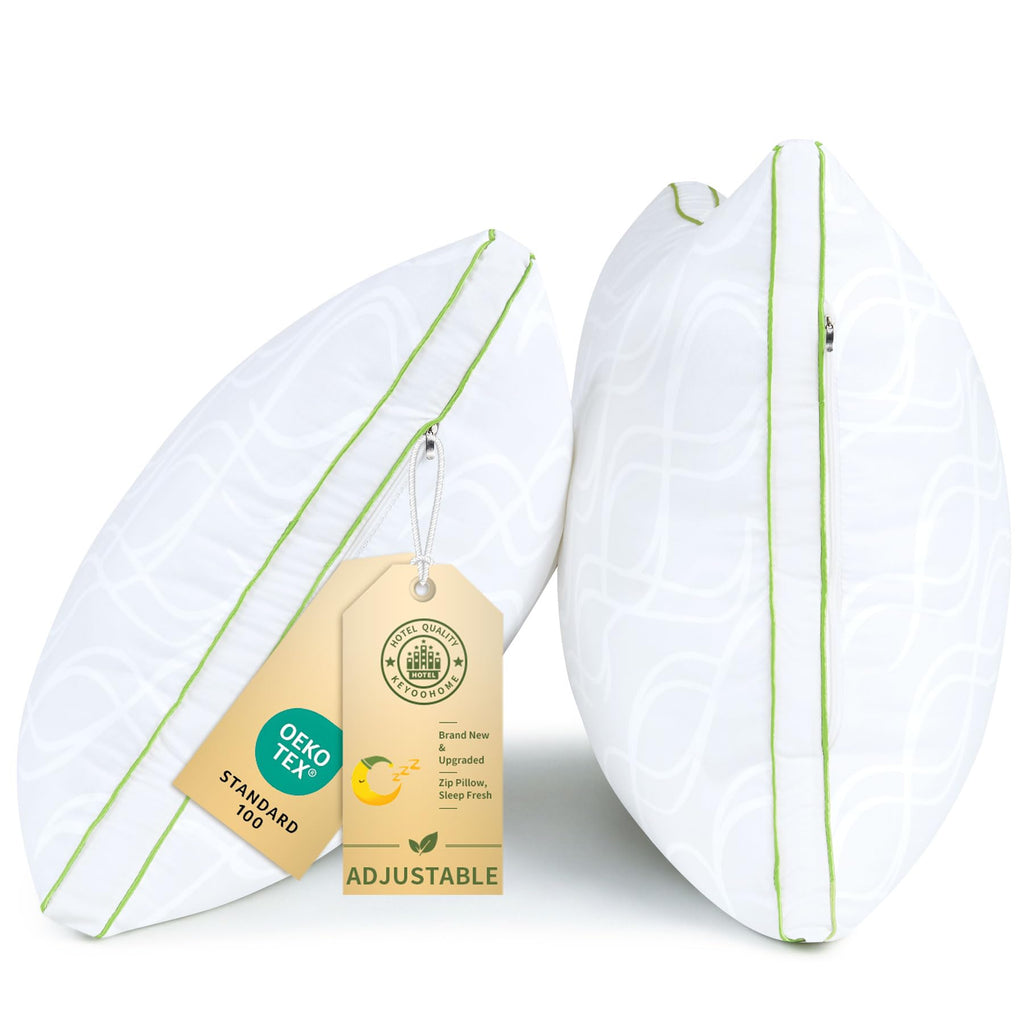 King Size Down Alternative Bed Pillows Set of 2 W38375
