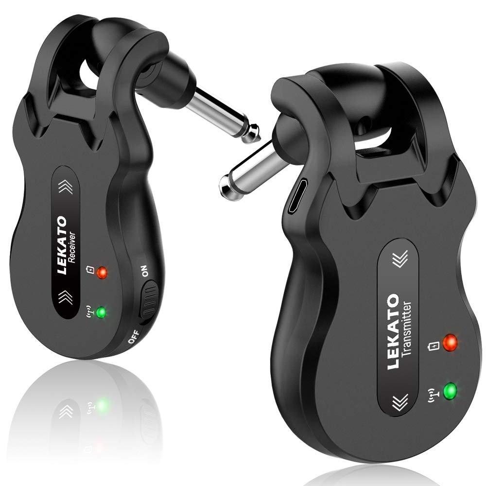 5.8GHz Wireless Guitar System Black Q74066