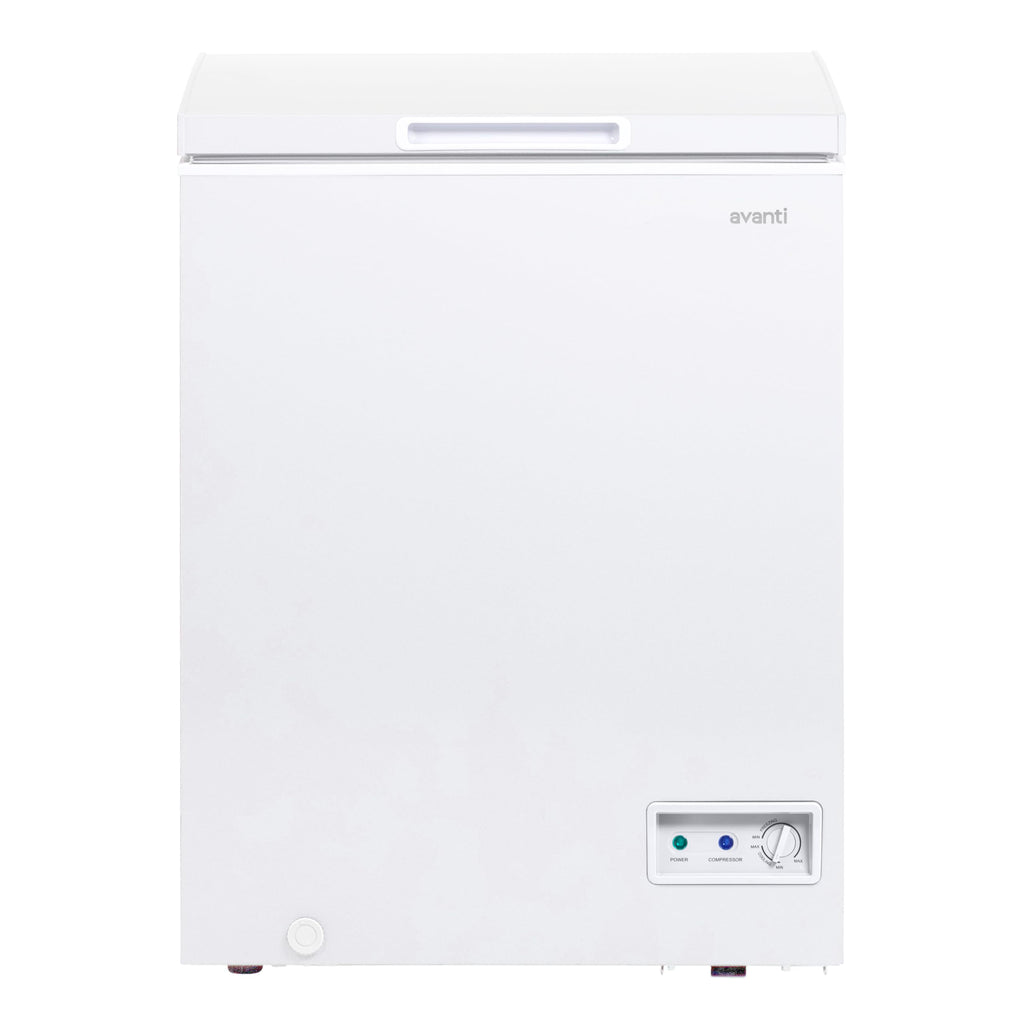 White 5.0 Cu. Ft. Chest Freezer with Storage Basket P3265