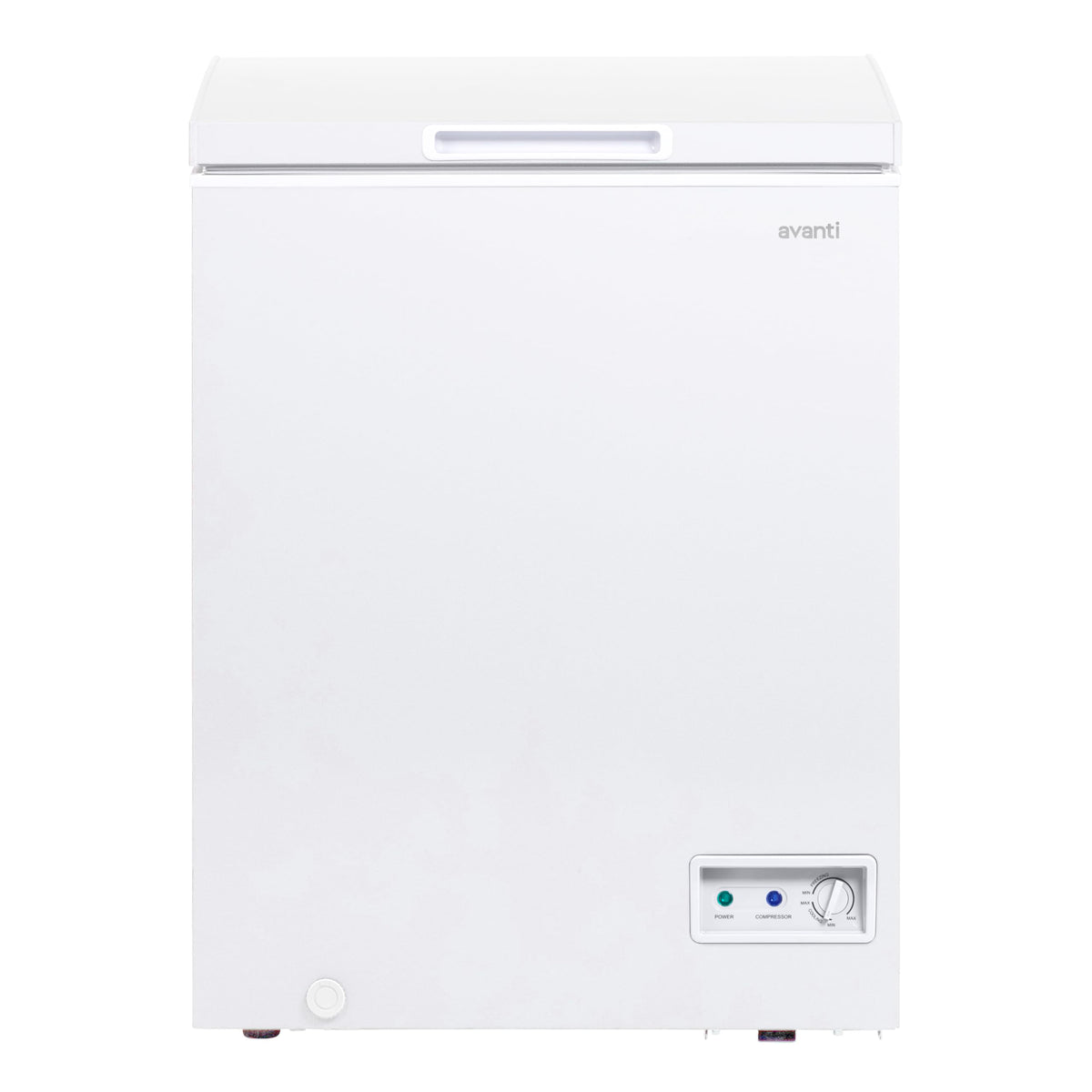 White 5.0 Cu. Ft. Chest Freezer with Storage Basket P3265
