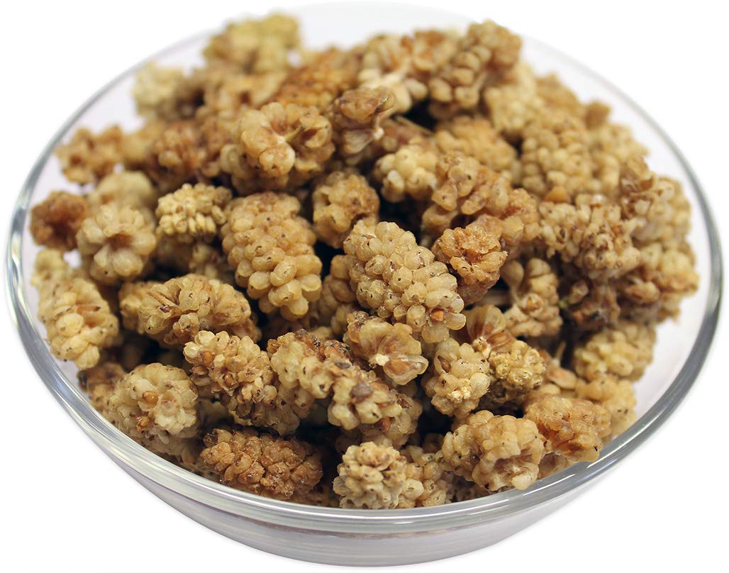 Organic Soft Dried White Mulberries 4 Ounce P87485