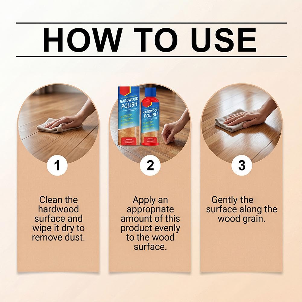 High-Gloss Wood Floor Polish J57810
