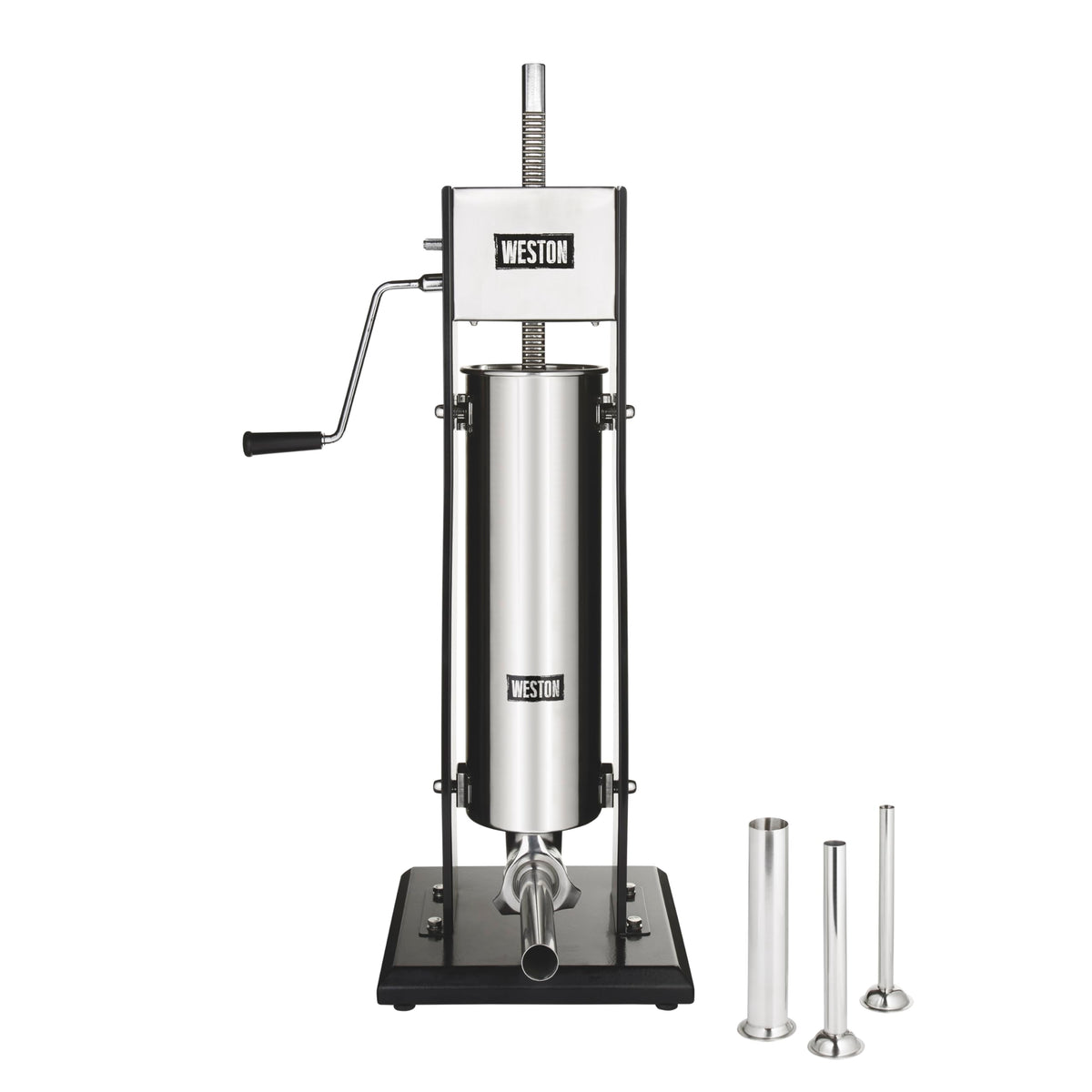 Stainless Steel Vertical Sausage Stuffer 15 lbs Capacity F636