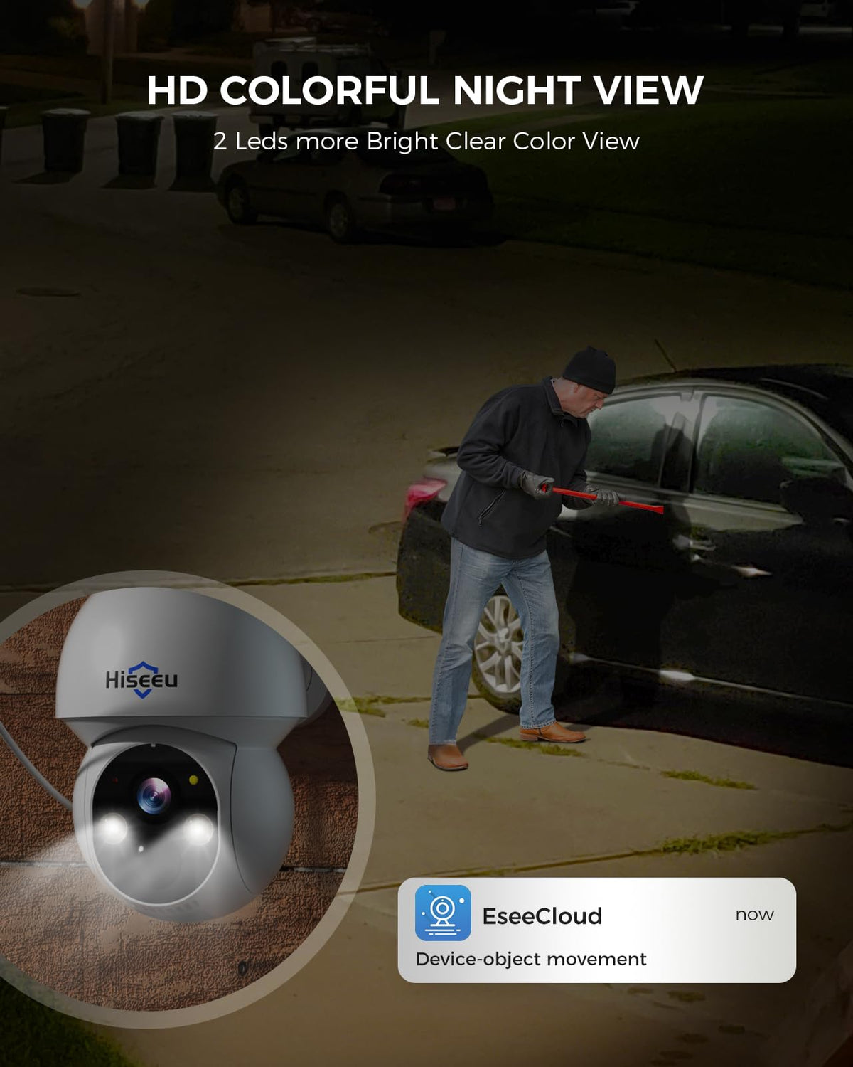 Wireless Outdoor Solar Security Camera System W70229