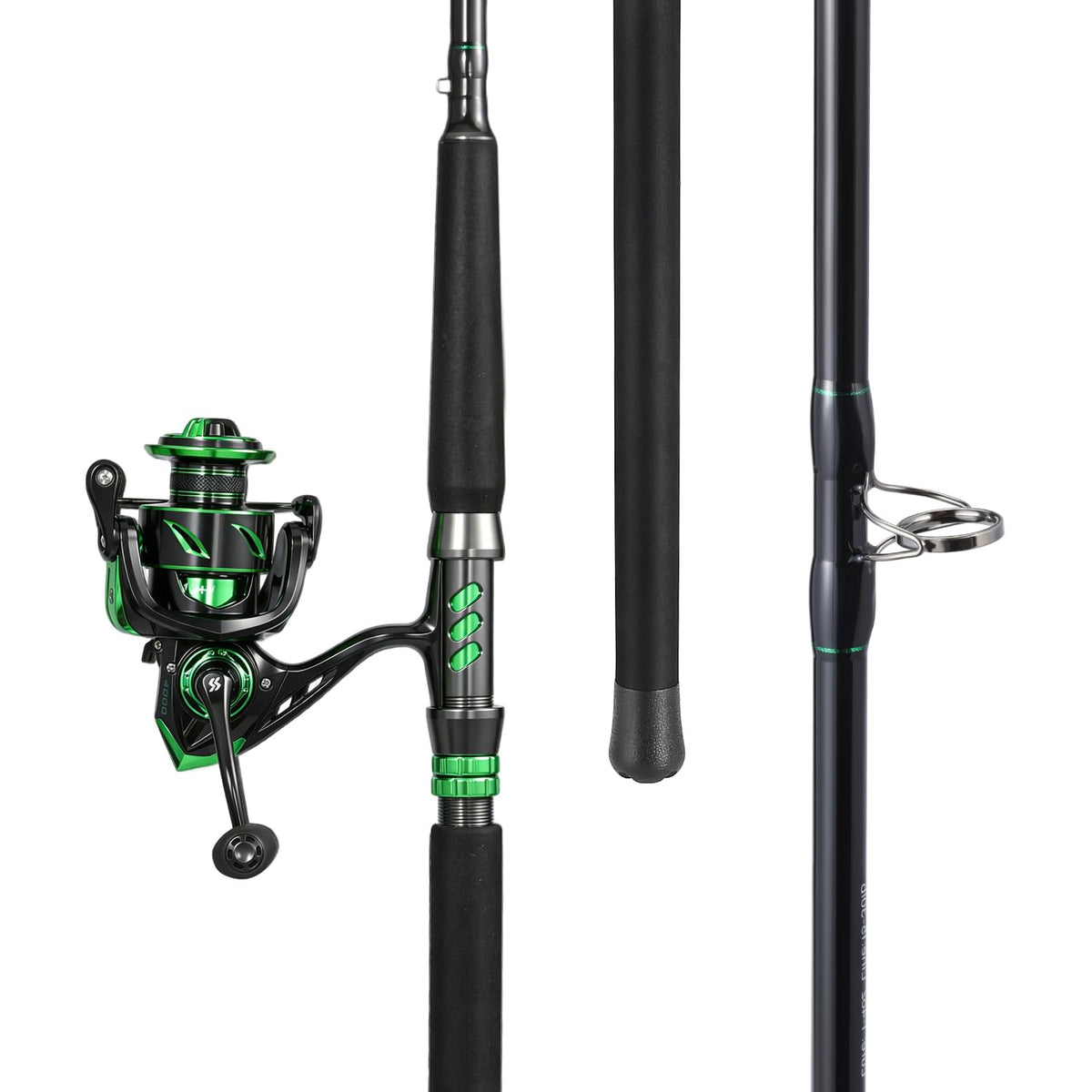 7ft MH 2-Piece Spinning Rod and 4000 Reel E303