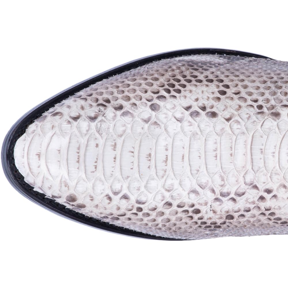 Grey Python Boots Z760