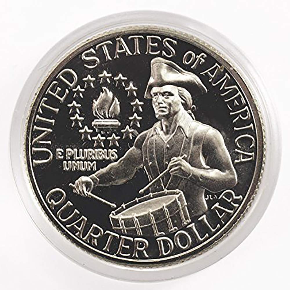 1976 S Brilliant Uncirculated Washington SILVER Quarter Bicentennial 1776-1976 Drummerboy design Quarter US Mint MS 67+ K92060