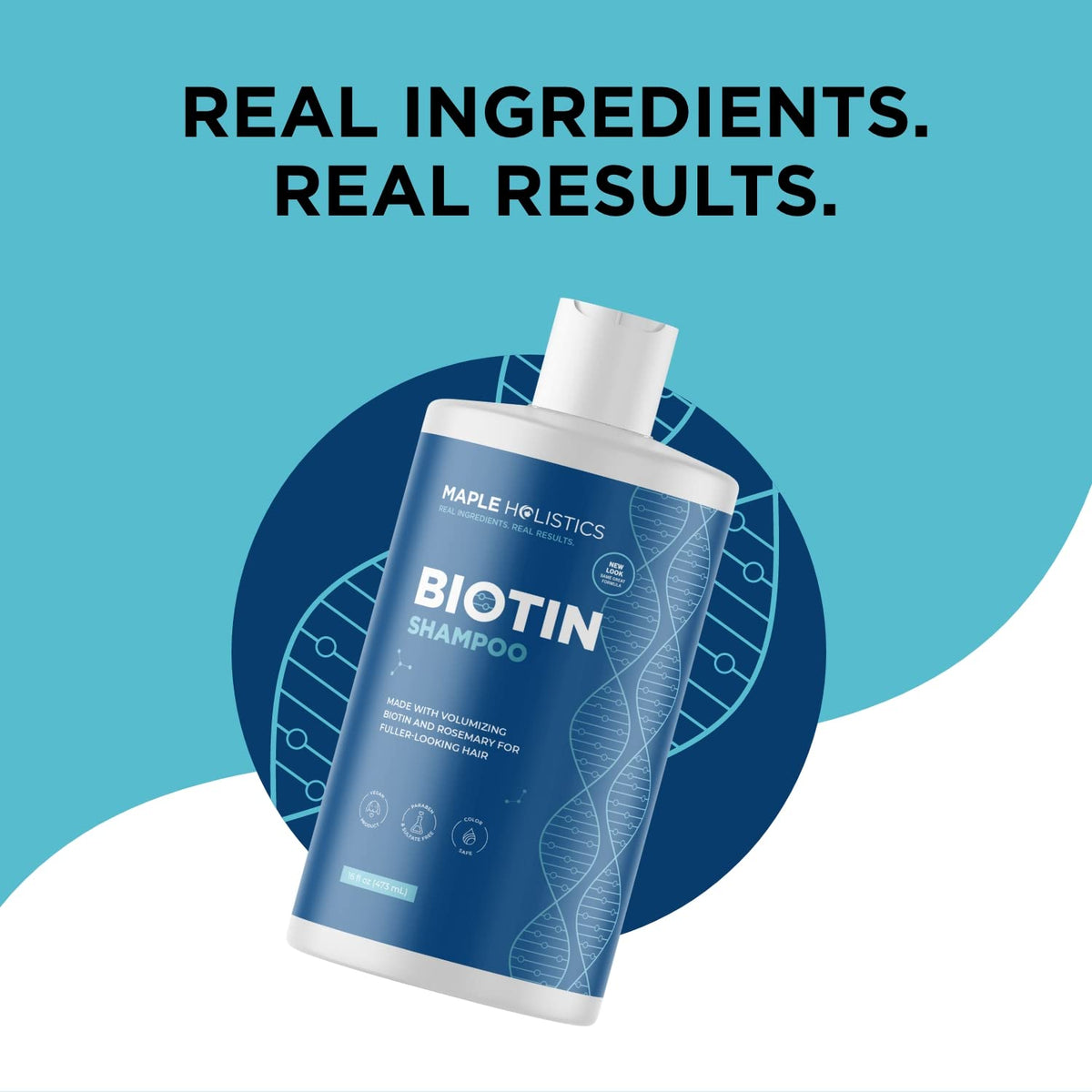 Sulfate Free Volumizing Biotin Shampoo and Conditioner Set C8860
