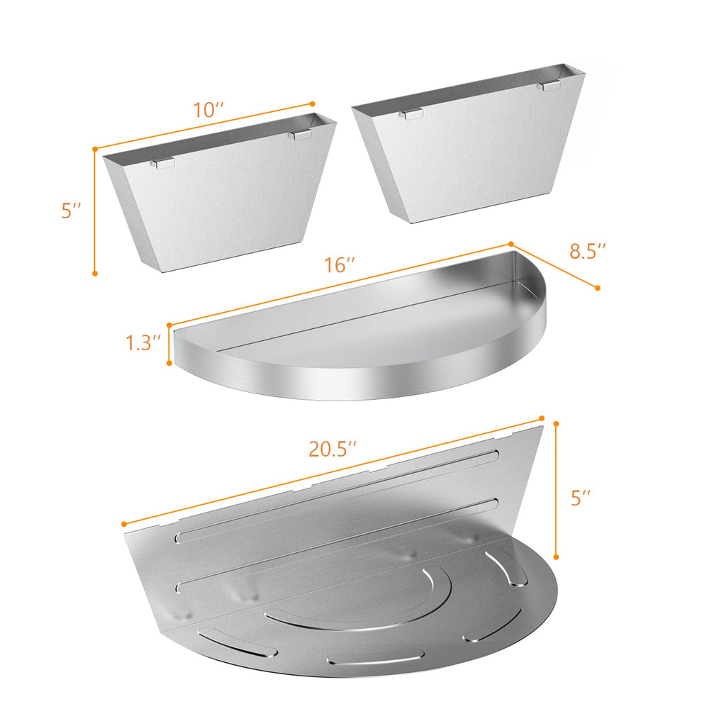 Charcoal Divider Drip Pan N13468