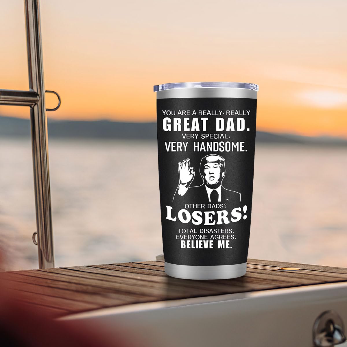 20 oz Black Tumbler Mug P41343