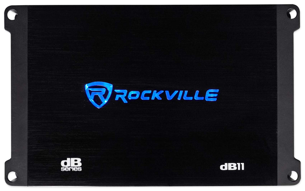 Dual 8" Loaded Car Subwoofer Enclosure with Amp J933
