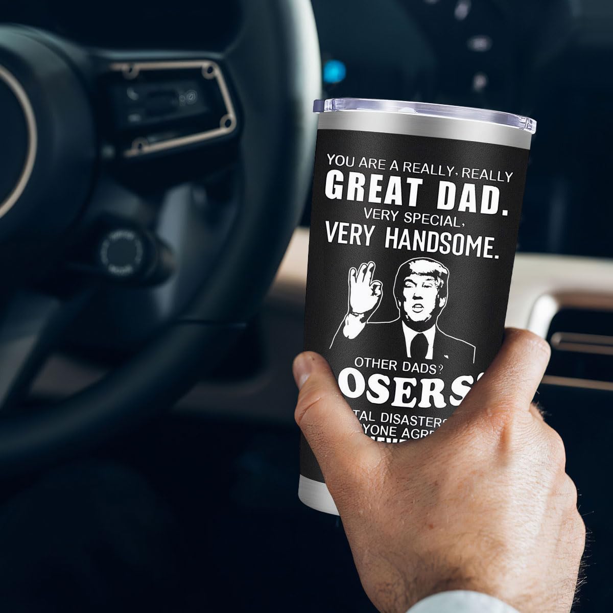 20 oz Black Tumbler Mug P41343