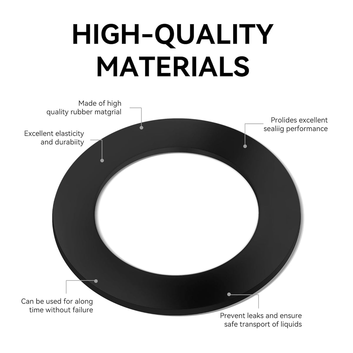 8 Pack Jerry Can Gaskets B4373