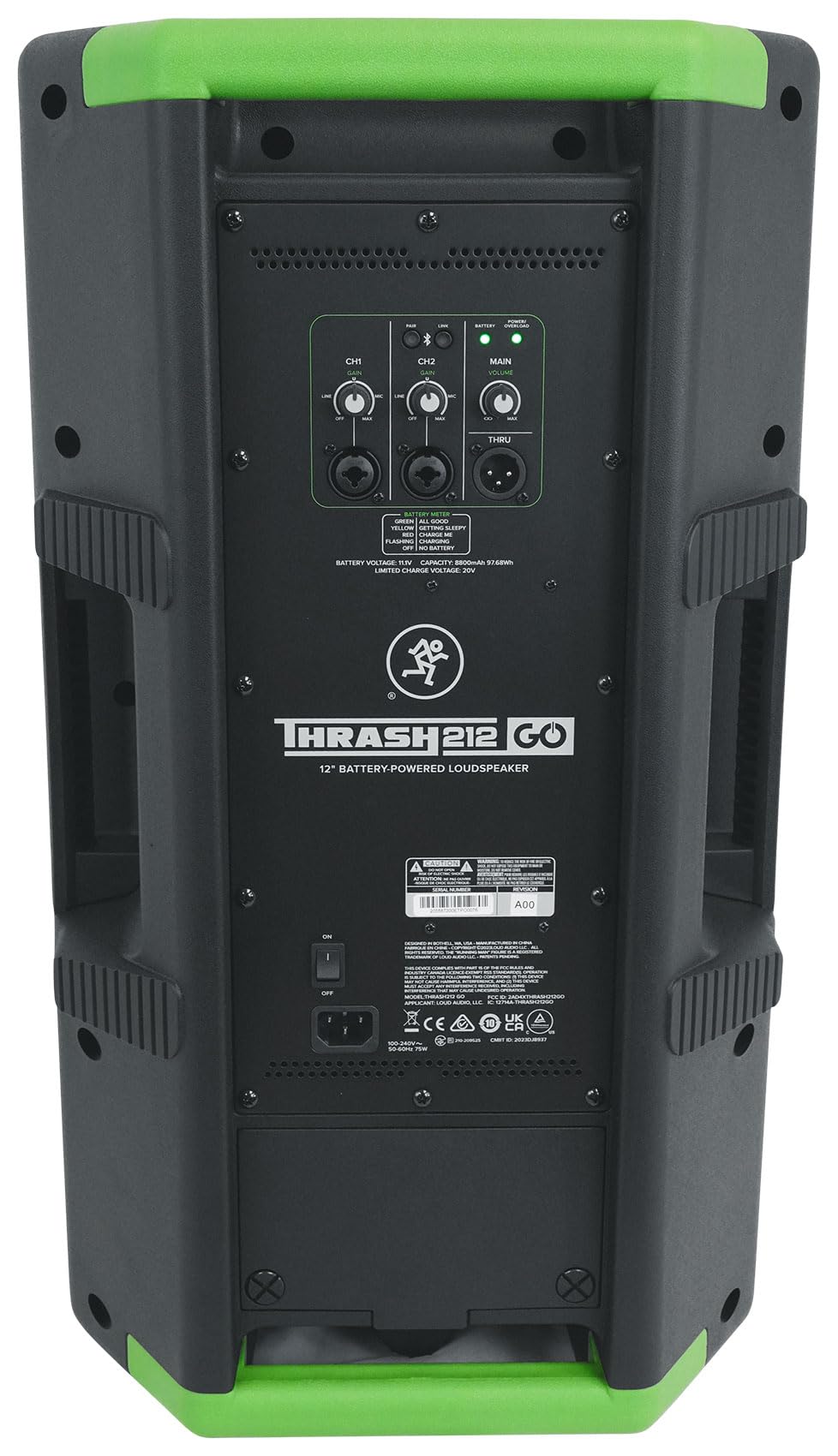 Battery Powered Rechargeable PA Speaker with Bluetooth M792328