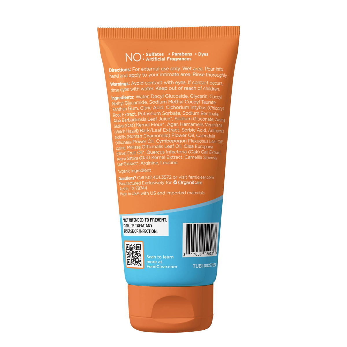 Lysine Feminine Wash 6 fl oz W763112