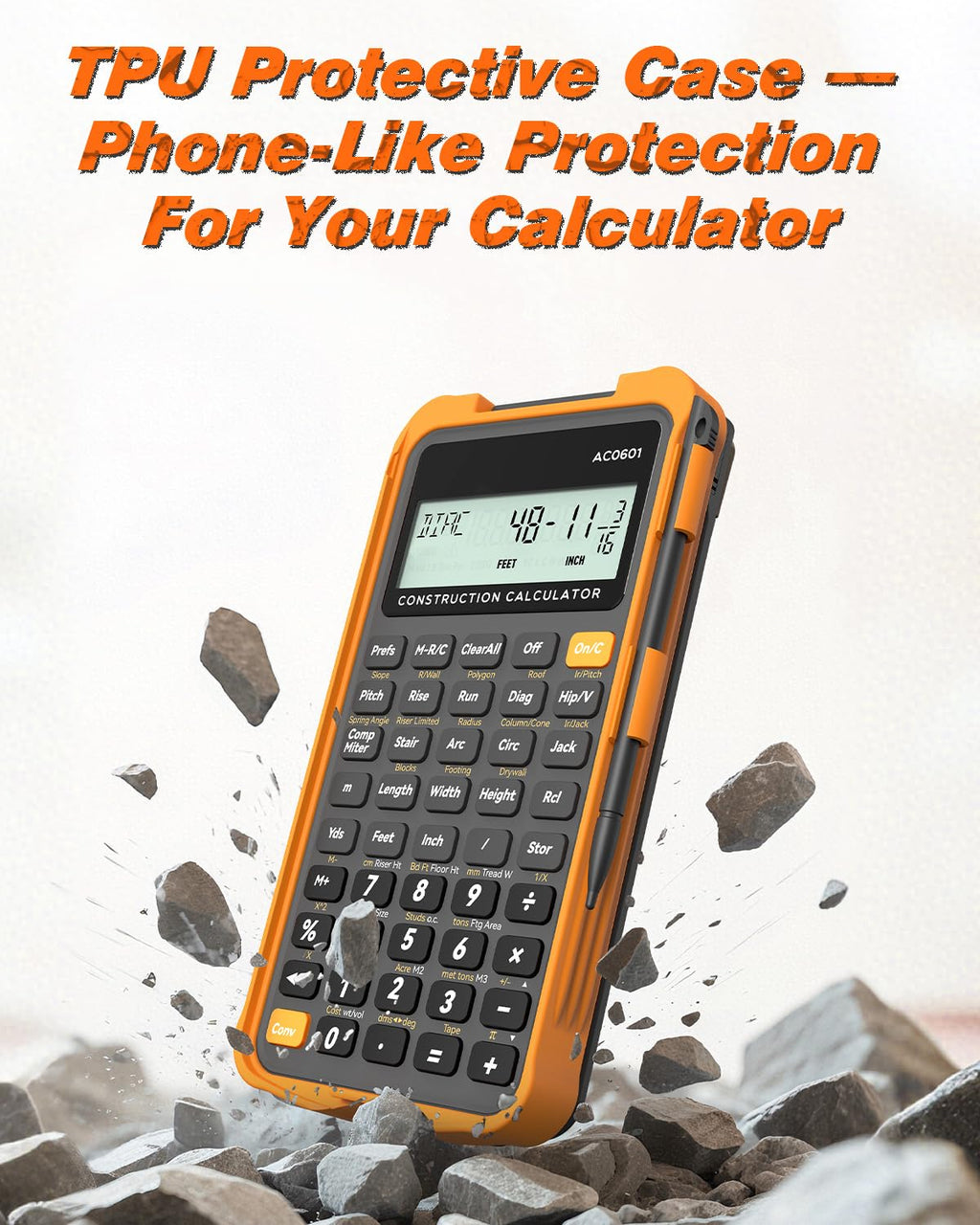 Construction Calculator with Writing Tablet Y163194