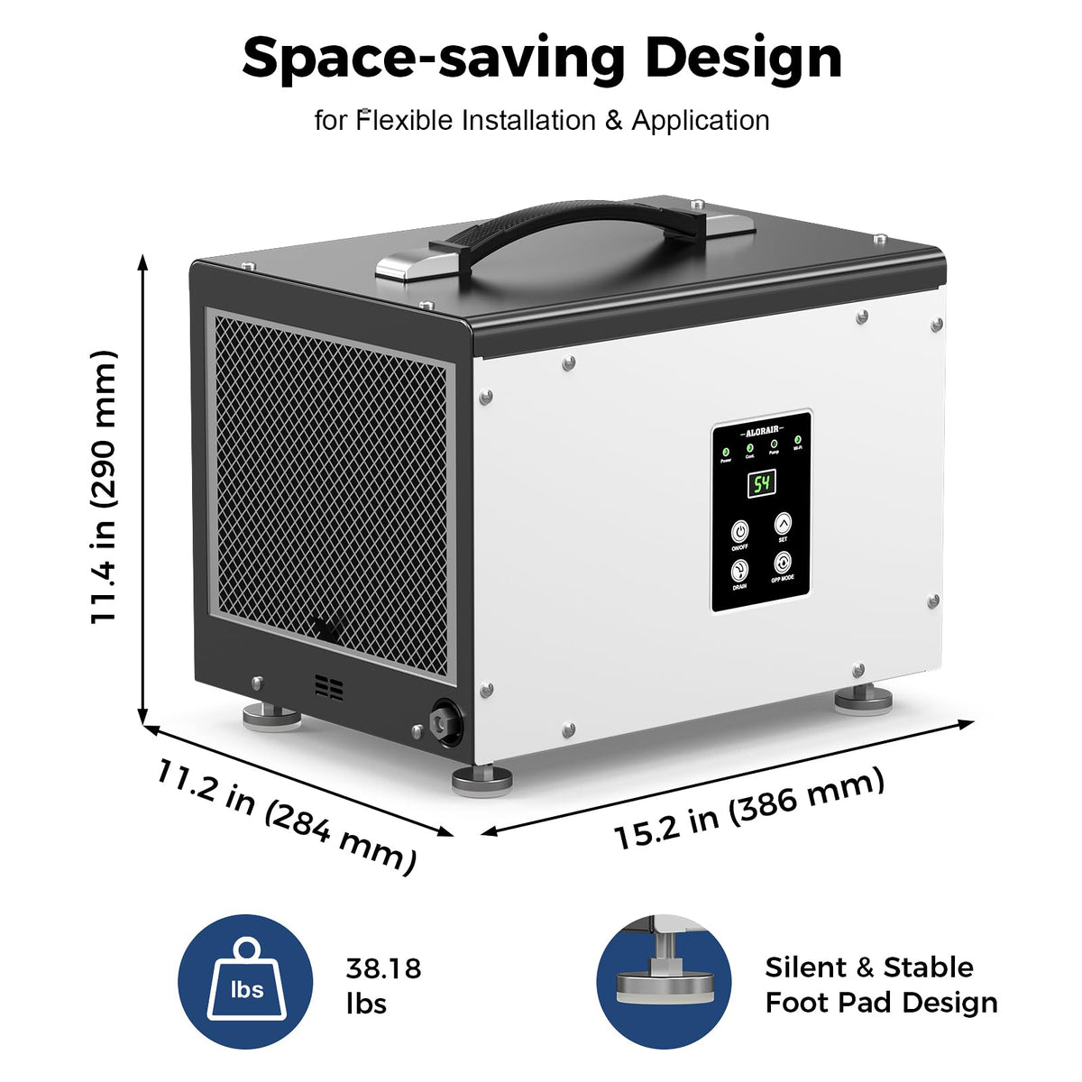 70 PPD Dehumidifier with Pump C1615