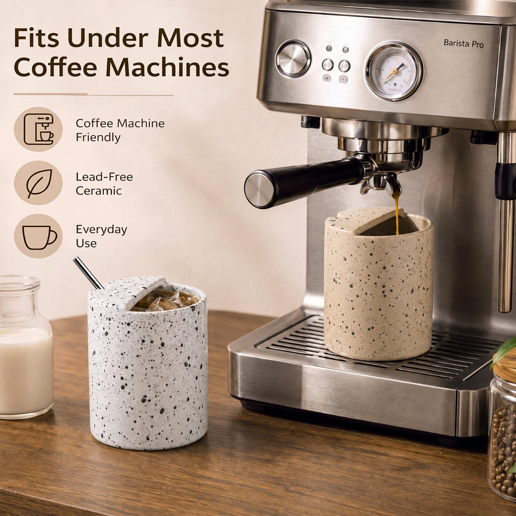 2 Pack 16 oz Ceramic Coffee Mug K8096