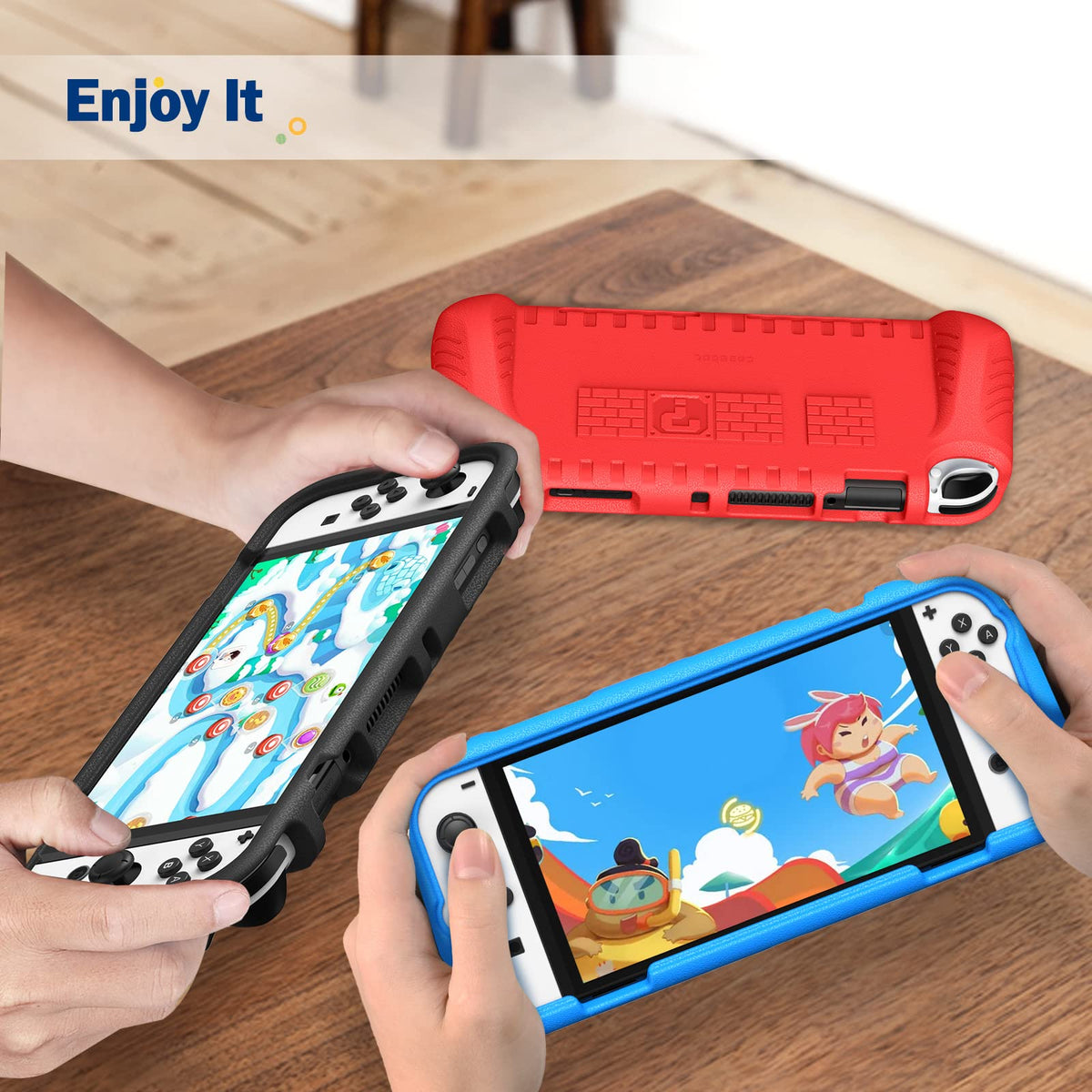 Kid-Friendly Case for Nintendo Switch OLED Model M24244
