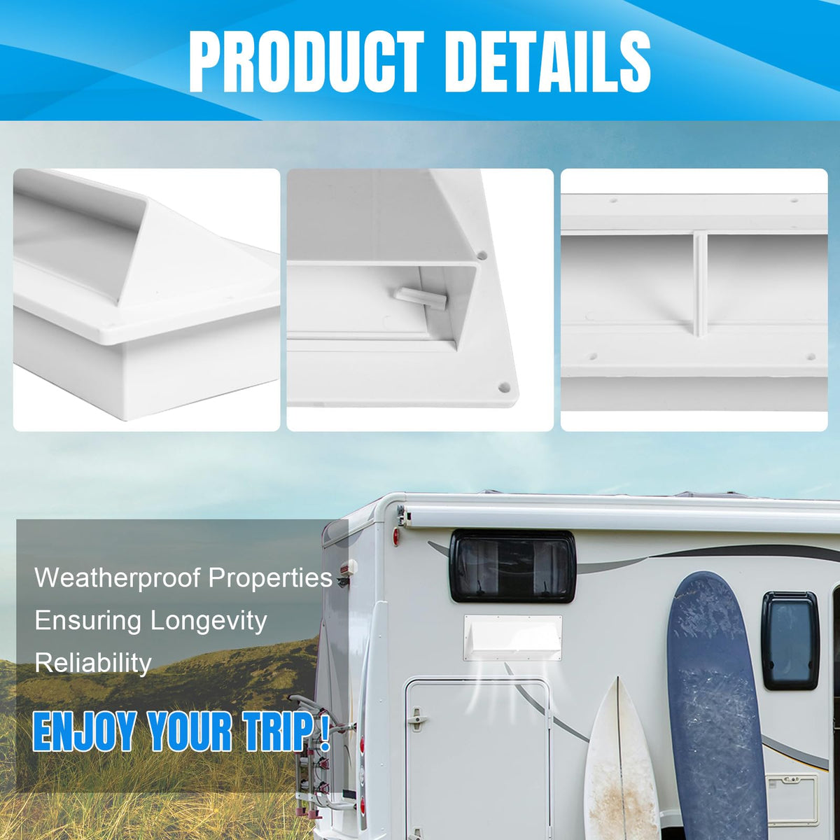 RV Exhaust Vent Cover Q52570