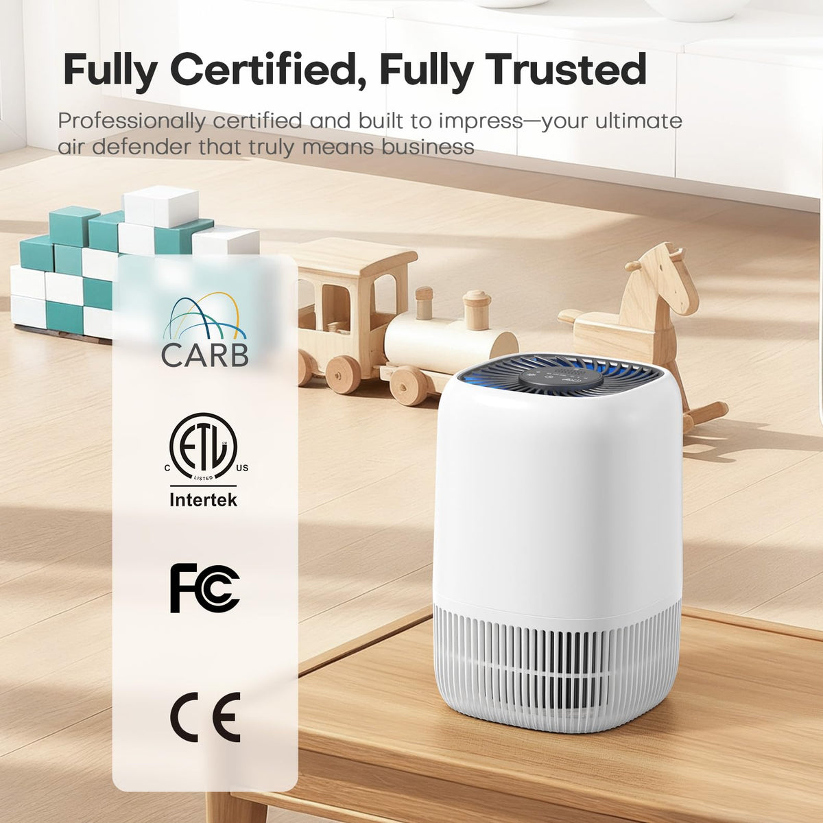 White High Efficiency Filter Air Purifier R4958