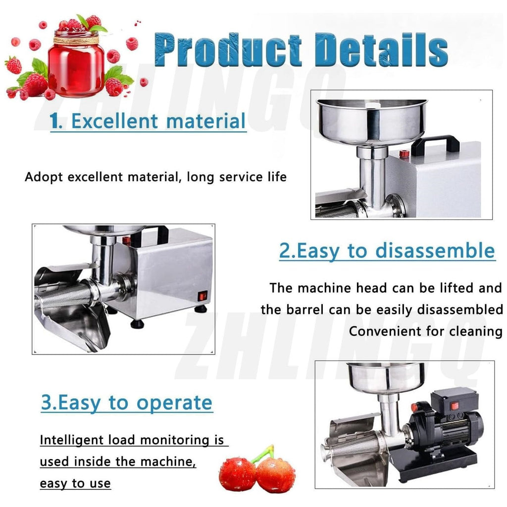 450W Electric Sauce Maker with Funnel & Trough S7176