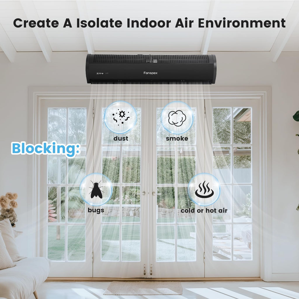 36" Wall Mounted Air Curtain B707177