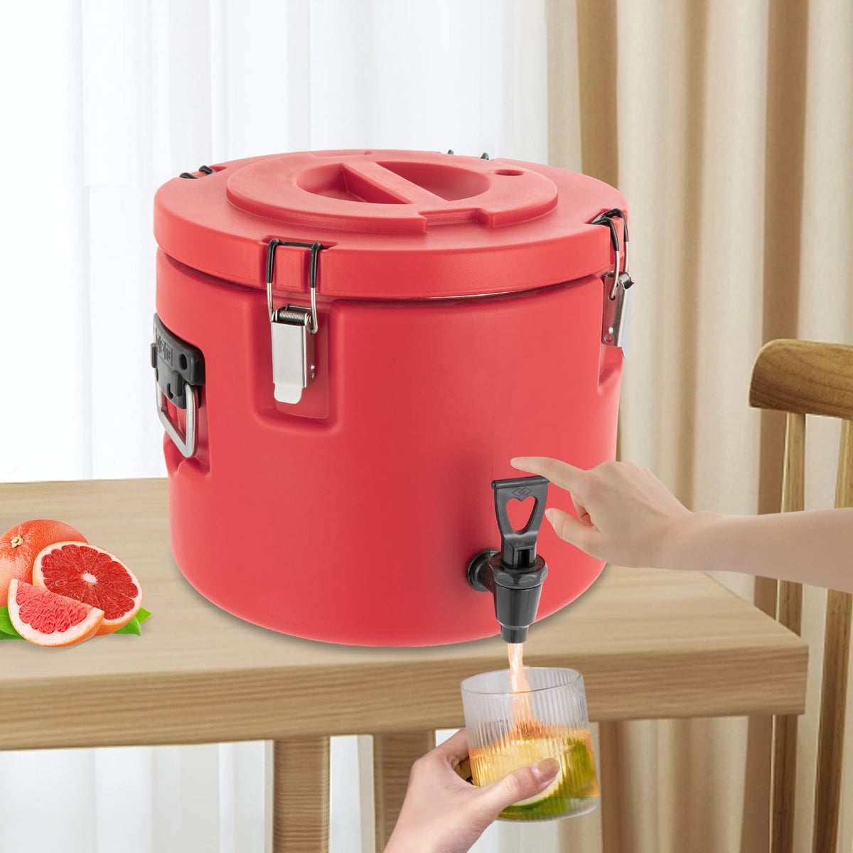5Gal Insulated Beverage Dispenser with Faucet Z4731