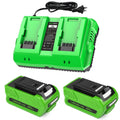 40V 4.0Ah Battery and Charger W7942
