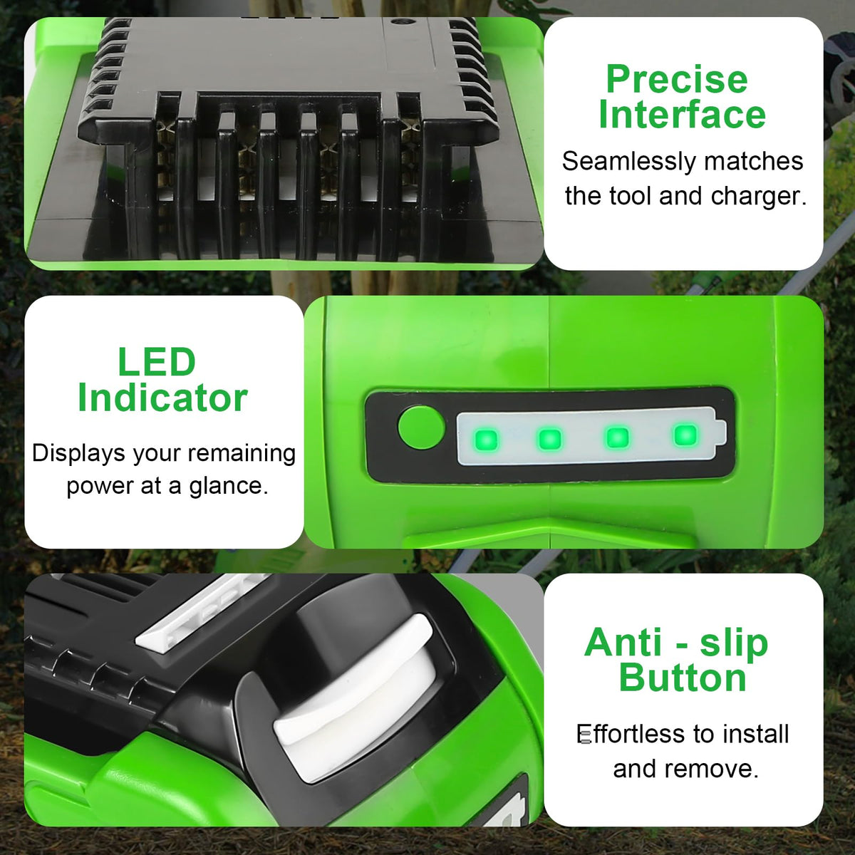 40V 4.0Ah Battery and Charger W7942
