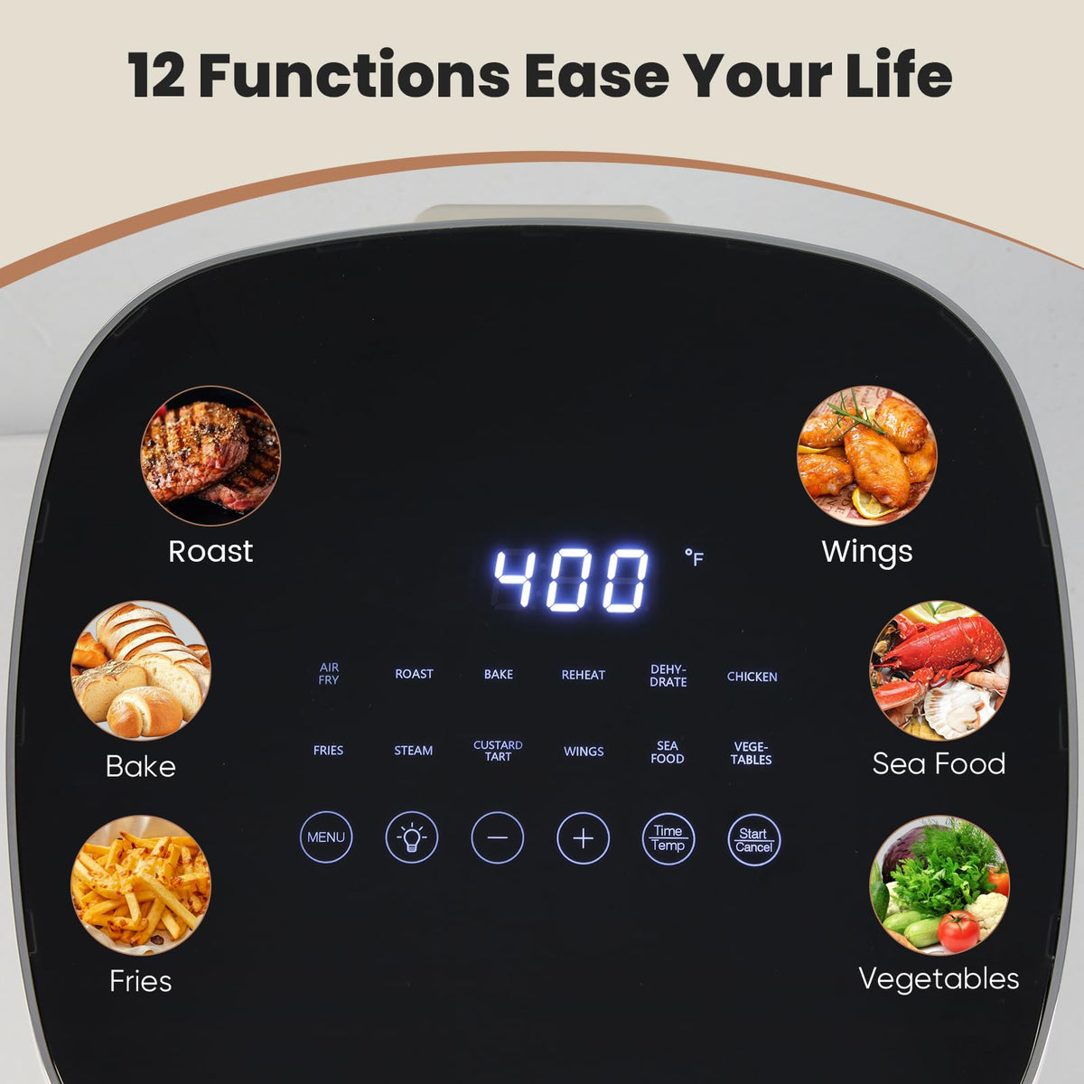 6 Quarts Air Fryer with Window R541770