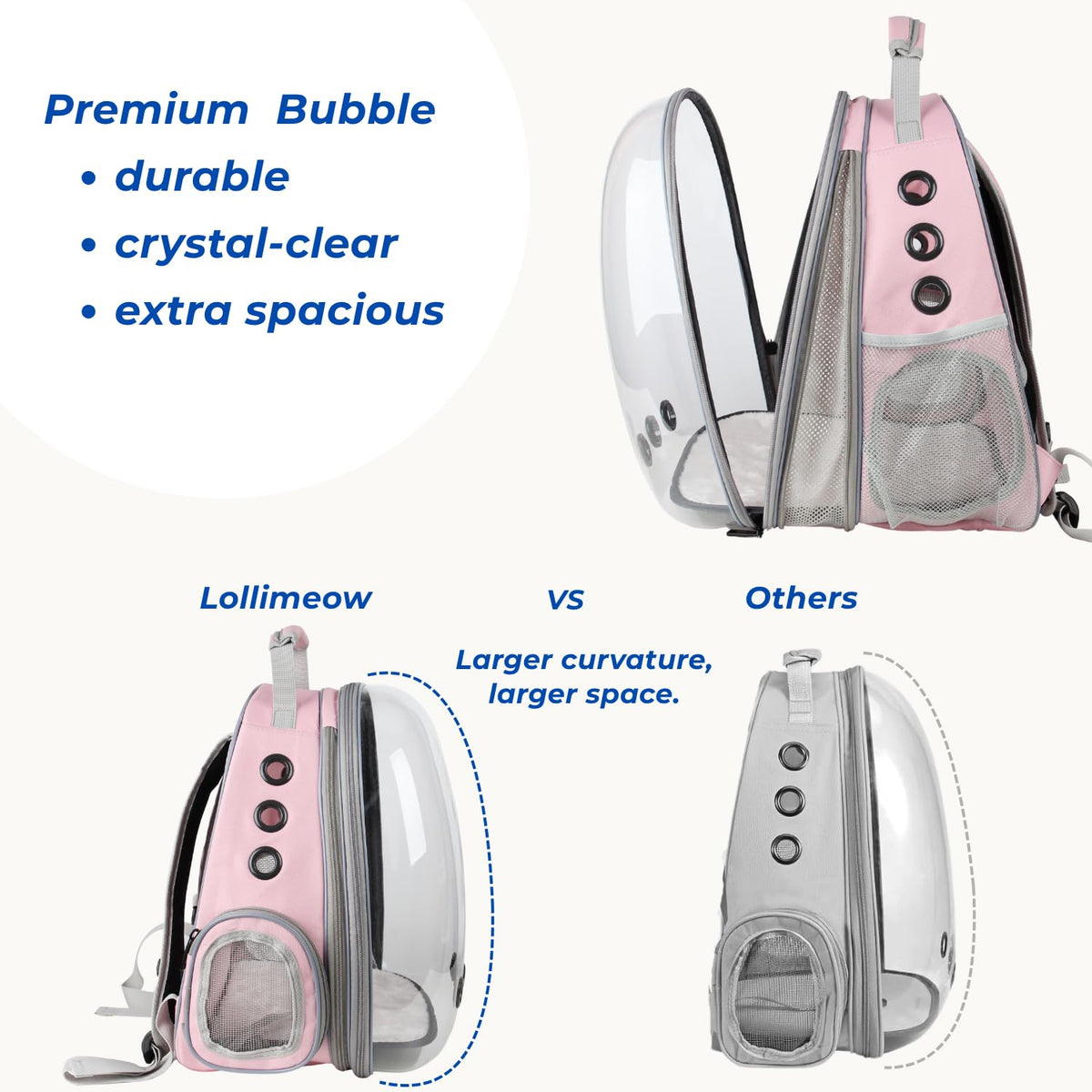 Expandable Cat Carrier Backpack I9898