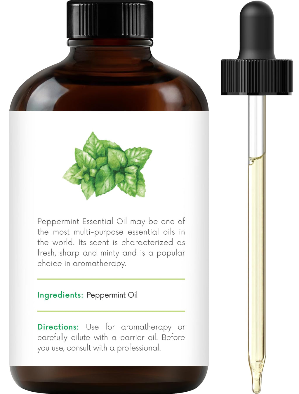Lemon Peppermint Lavender Essential Oil Set 4 Fl. Oz F135638