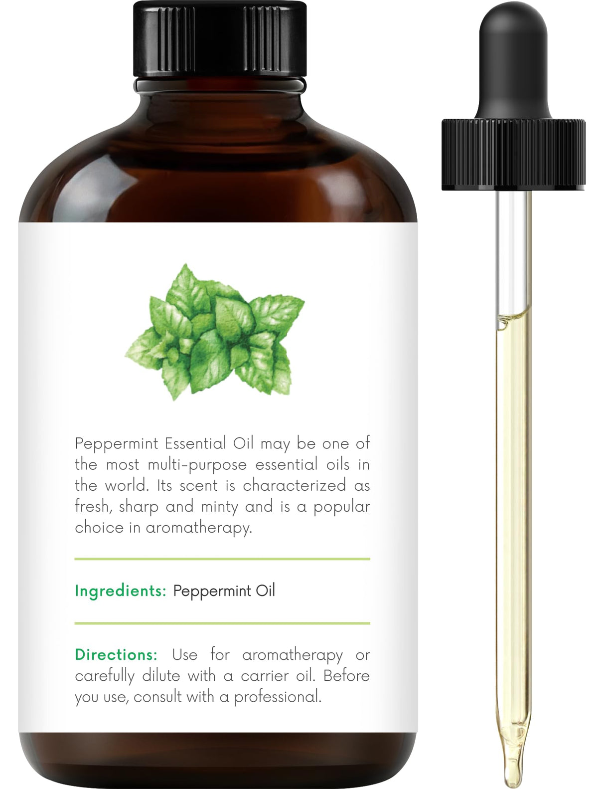 Lemon Peppermint Lavender Essential Oil Set 4 Fl. Oz F135638