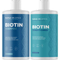 Sulfate Free Volumizing Biotin Shampoo and Conditioner Set C8860