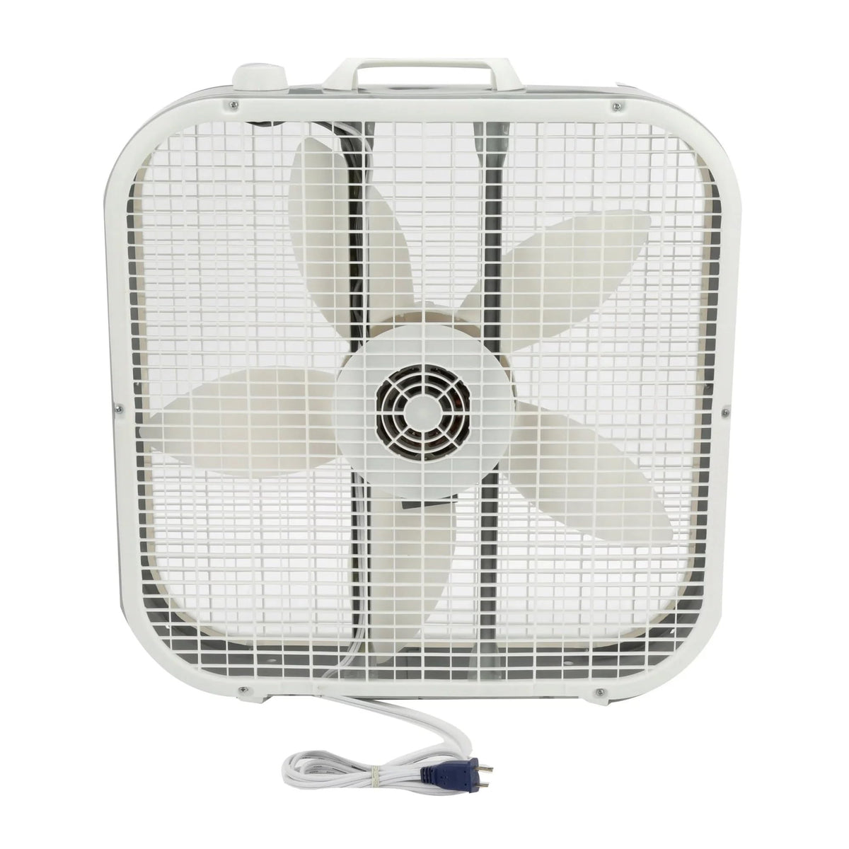 20" 3-Speed White Box Fan Y84574