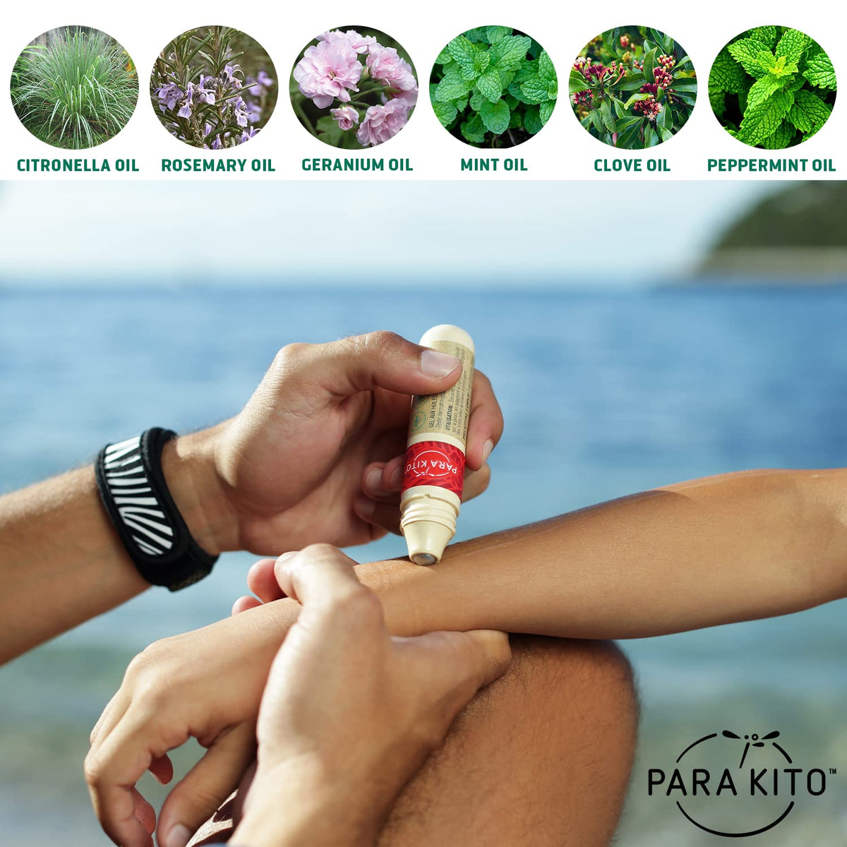 Mosquito Repellent Bundle Roll-on Wristband Clip Z87730