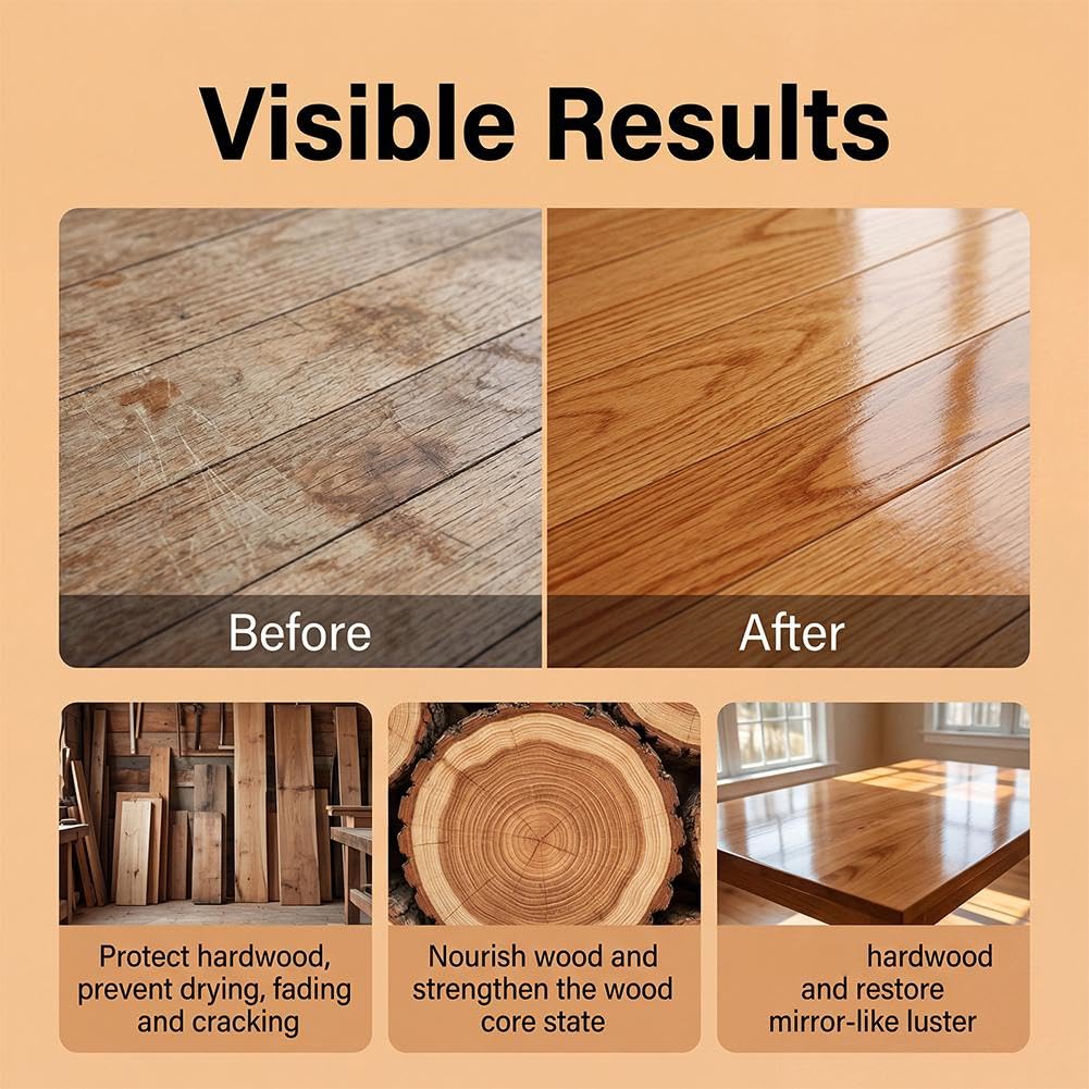 High-Gloss Wood Floor Polish J57810