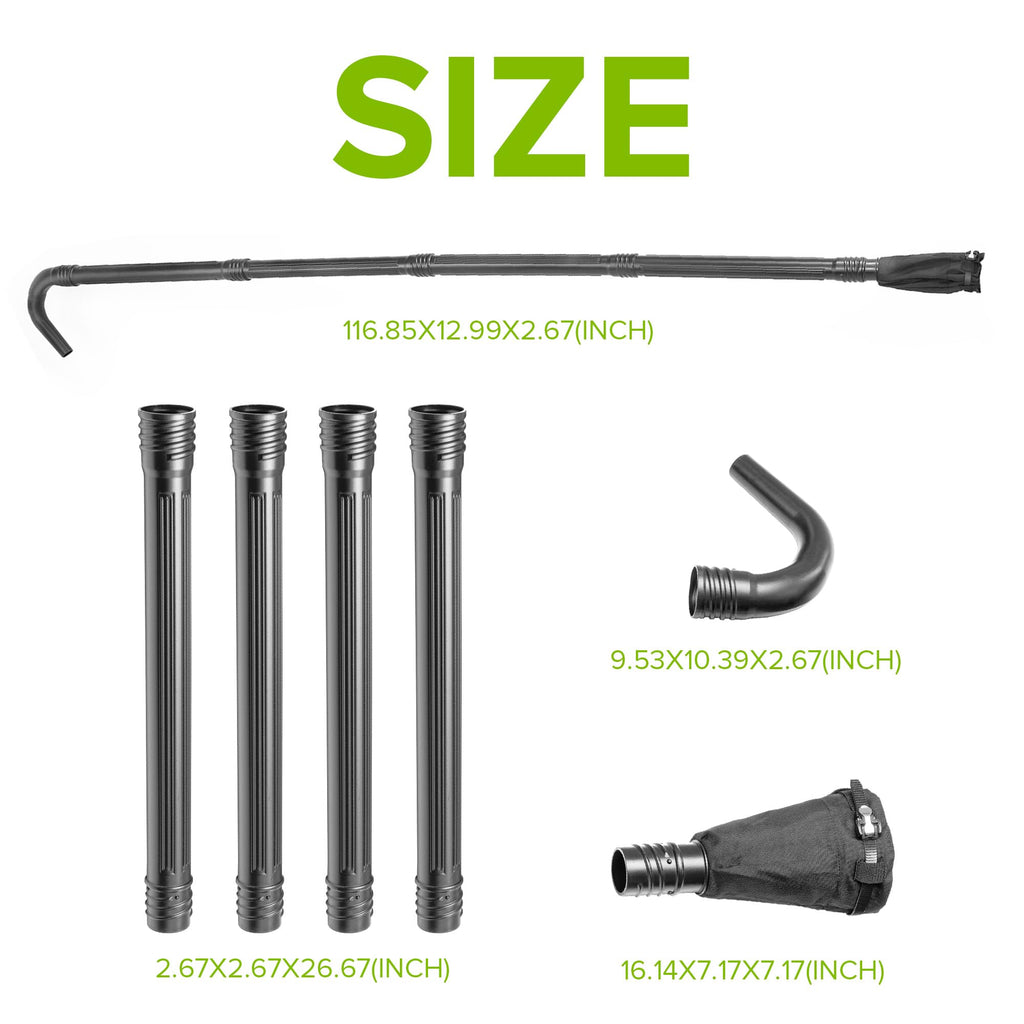 Gutter Cleaning Kit with 11 ft Reach Z2194