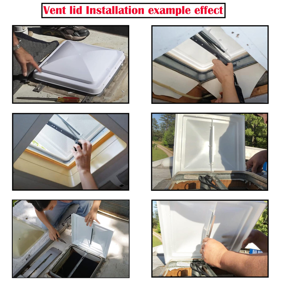 14" x 14" Roof Vent Cover 2 Pack F9305